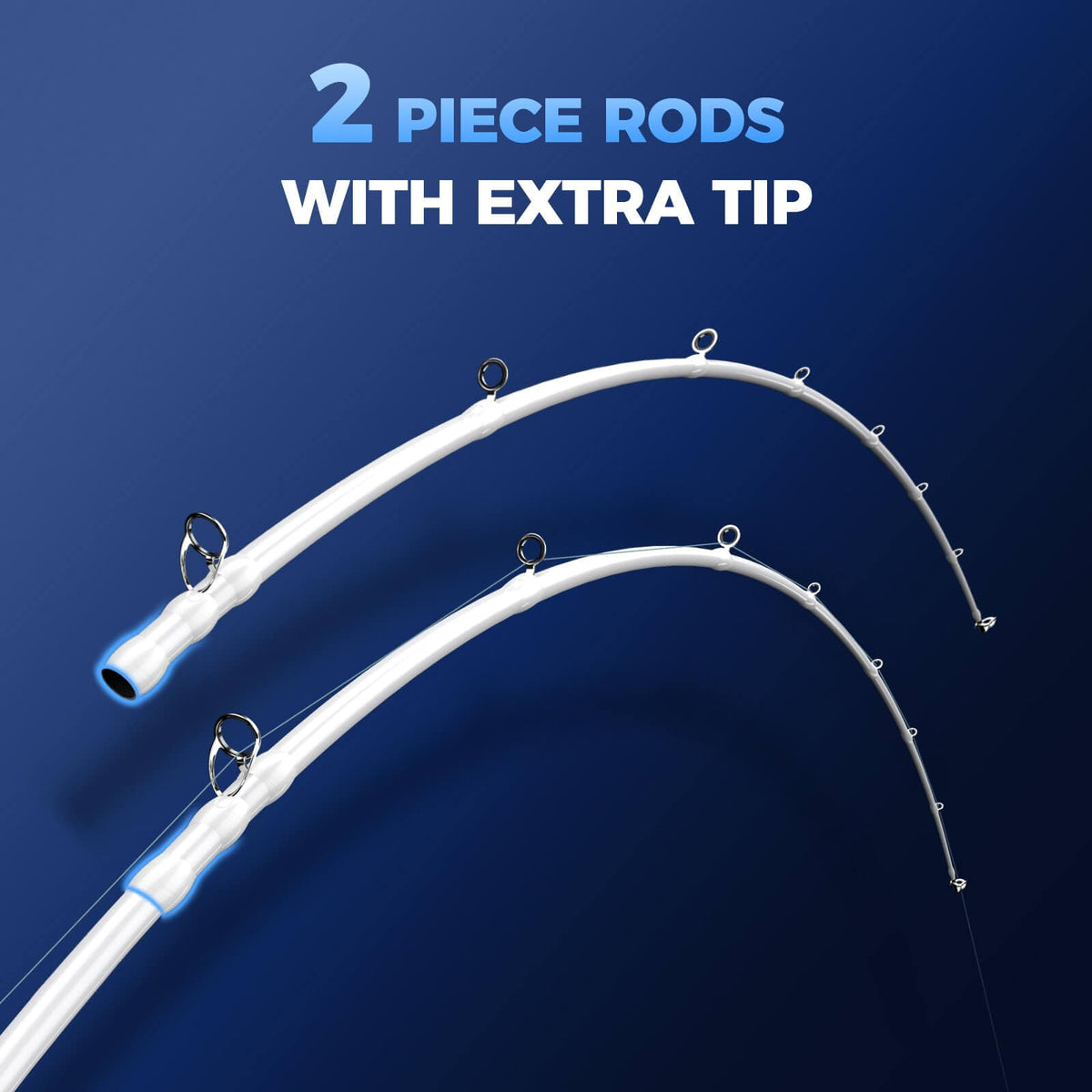 KastKing Centron Lite Twin-Tip Casting Rods