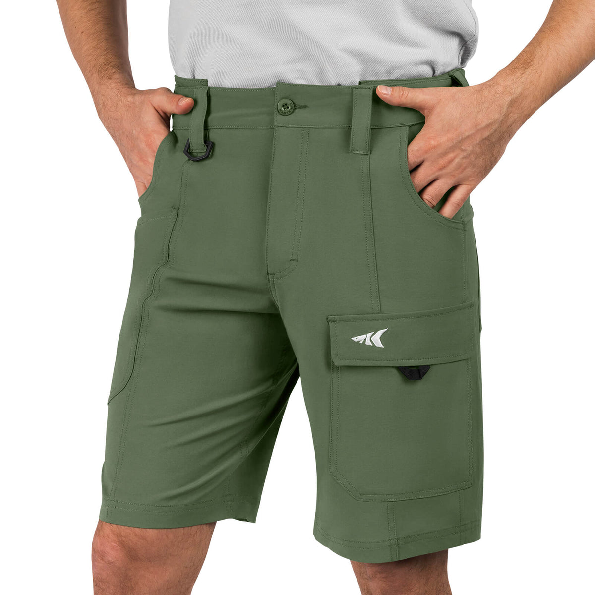 KastKing Men's Casual Hiking Cargo Shorts
