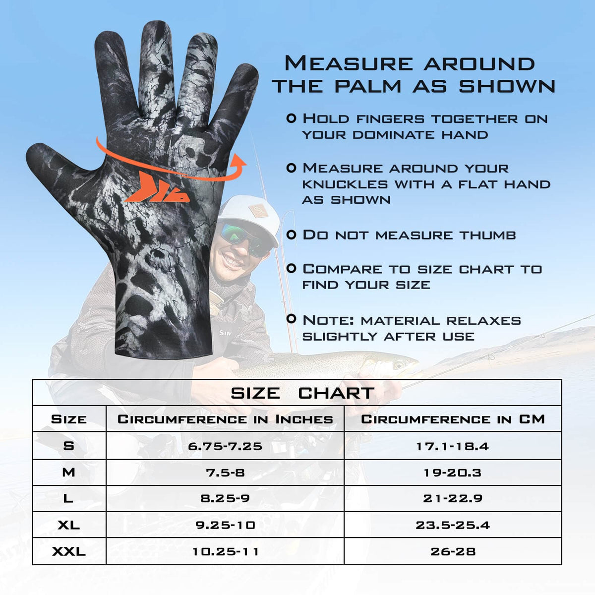 KastKing IceRiver Waterproof Fishing Gloves