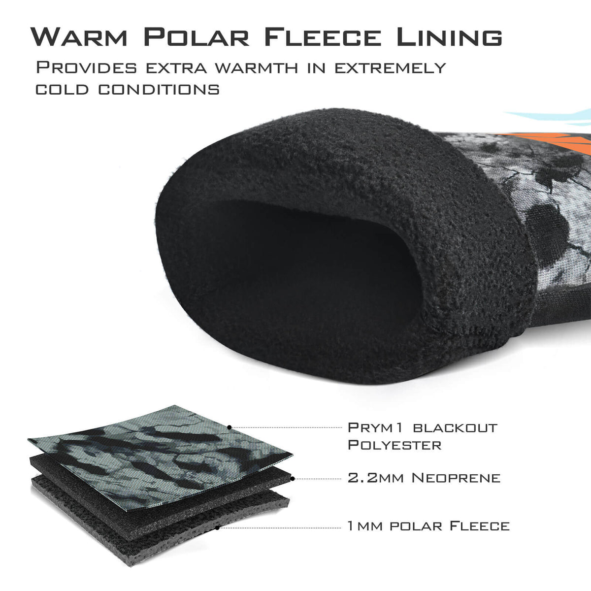 KastKing IceRiver Waterproof Fishing Gloves