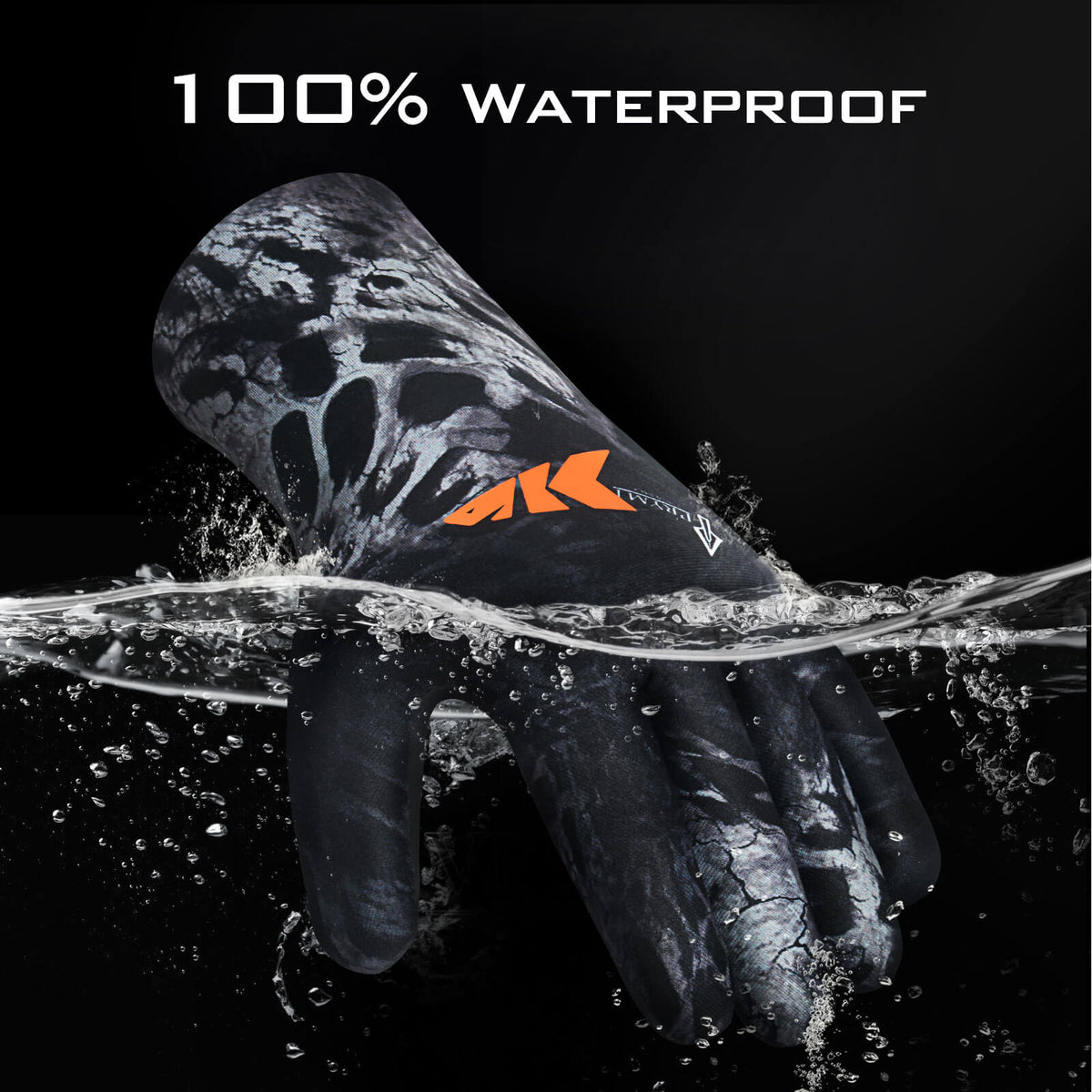 KastKing IceRiver Waterproof Fishing Gloves