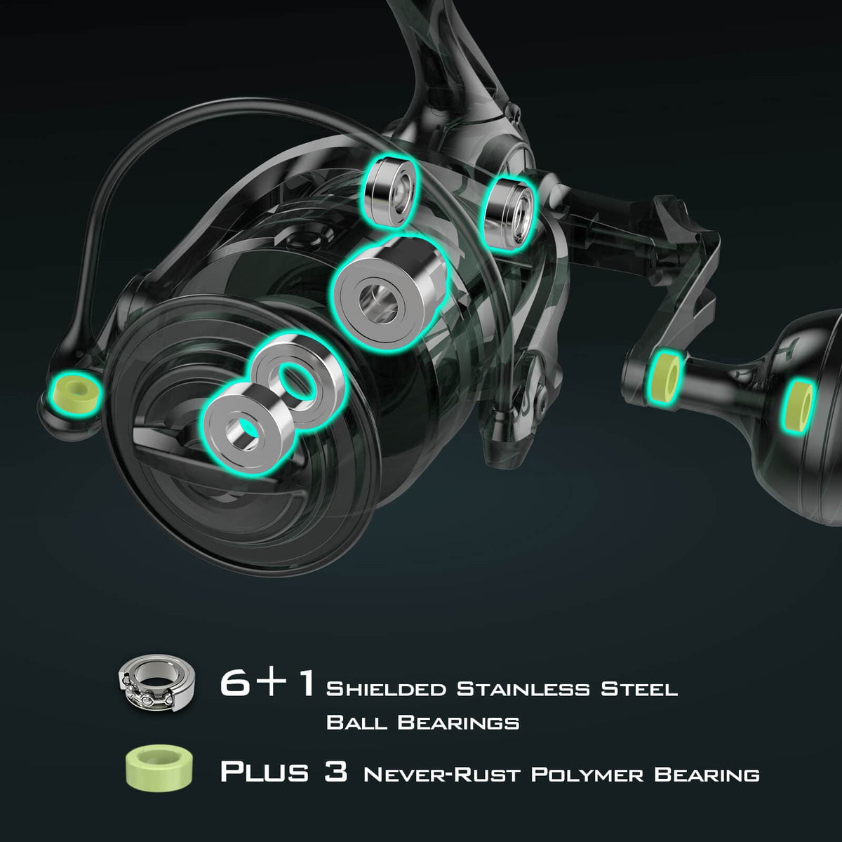 KastKing Kapstan Elite High Speed Saltwater Spinning Reel