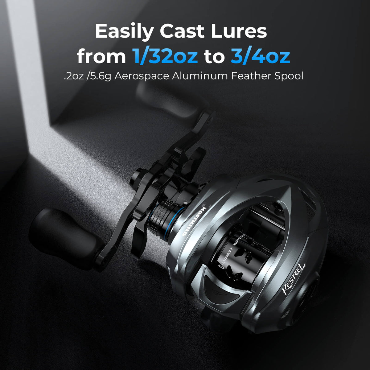 KastKing Kestrel BFS Baitcaster Rod and Reel Combo