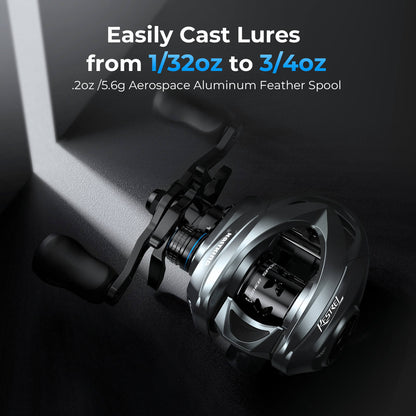 KastKing Kestrel BFS Baitcaster Rod and Reel Combo