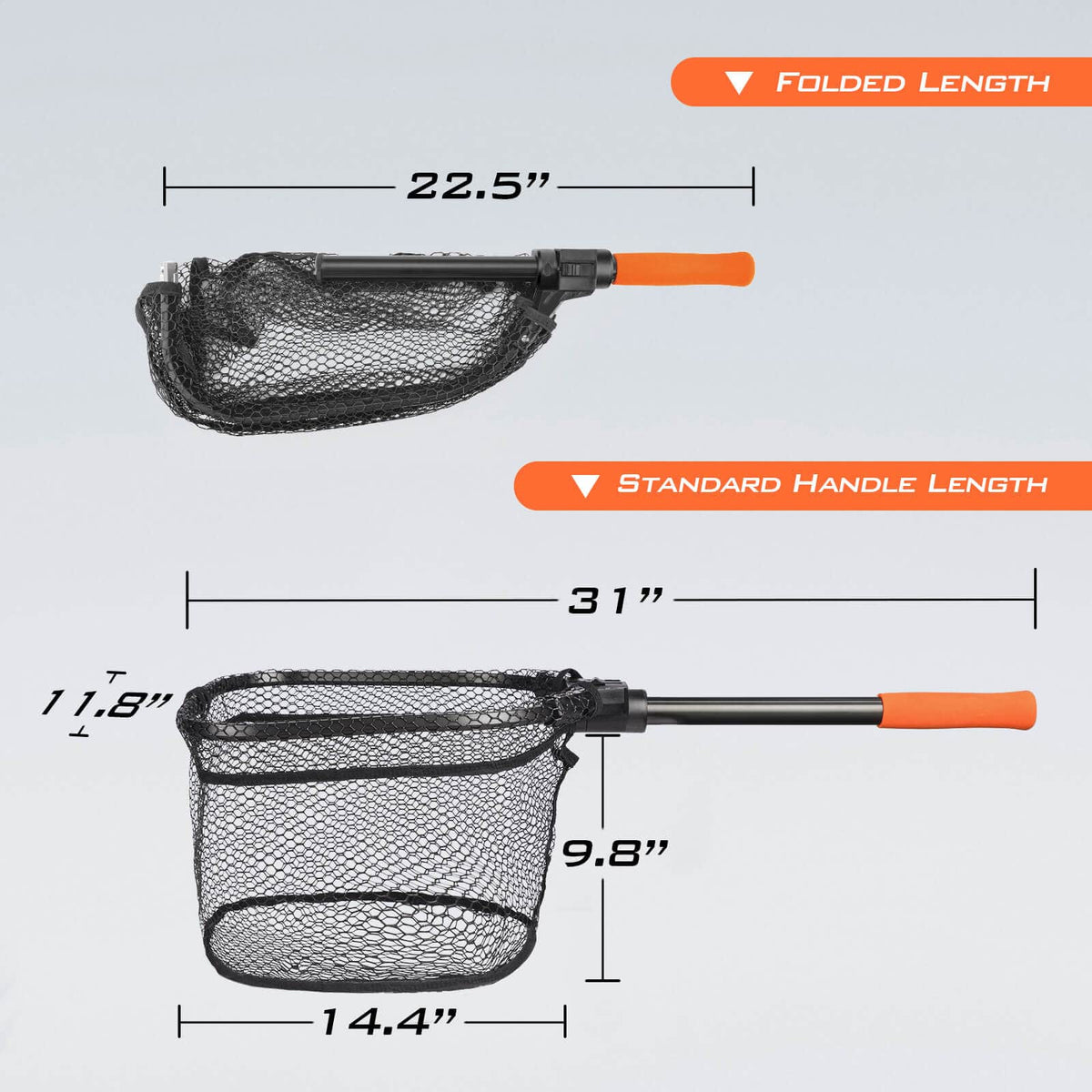 KastKing Brutus Foldable Extendable Fishing Net