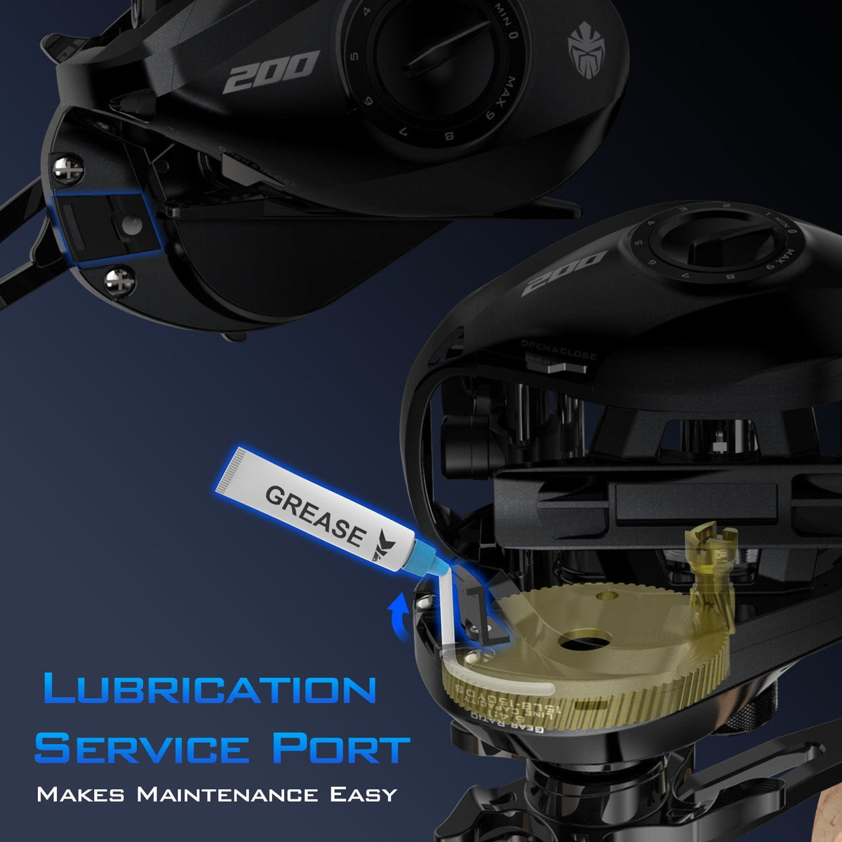 KastKing Megatron 200 Baitcasting Reel