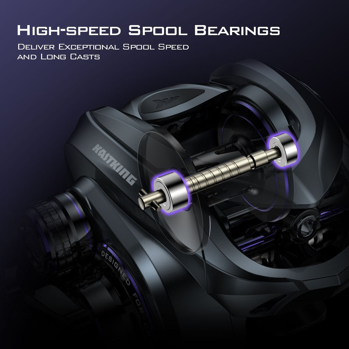 KastKing Mg12 Elite Magnesium Baitcasting Reel