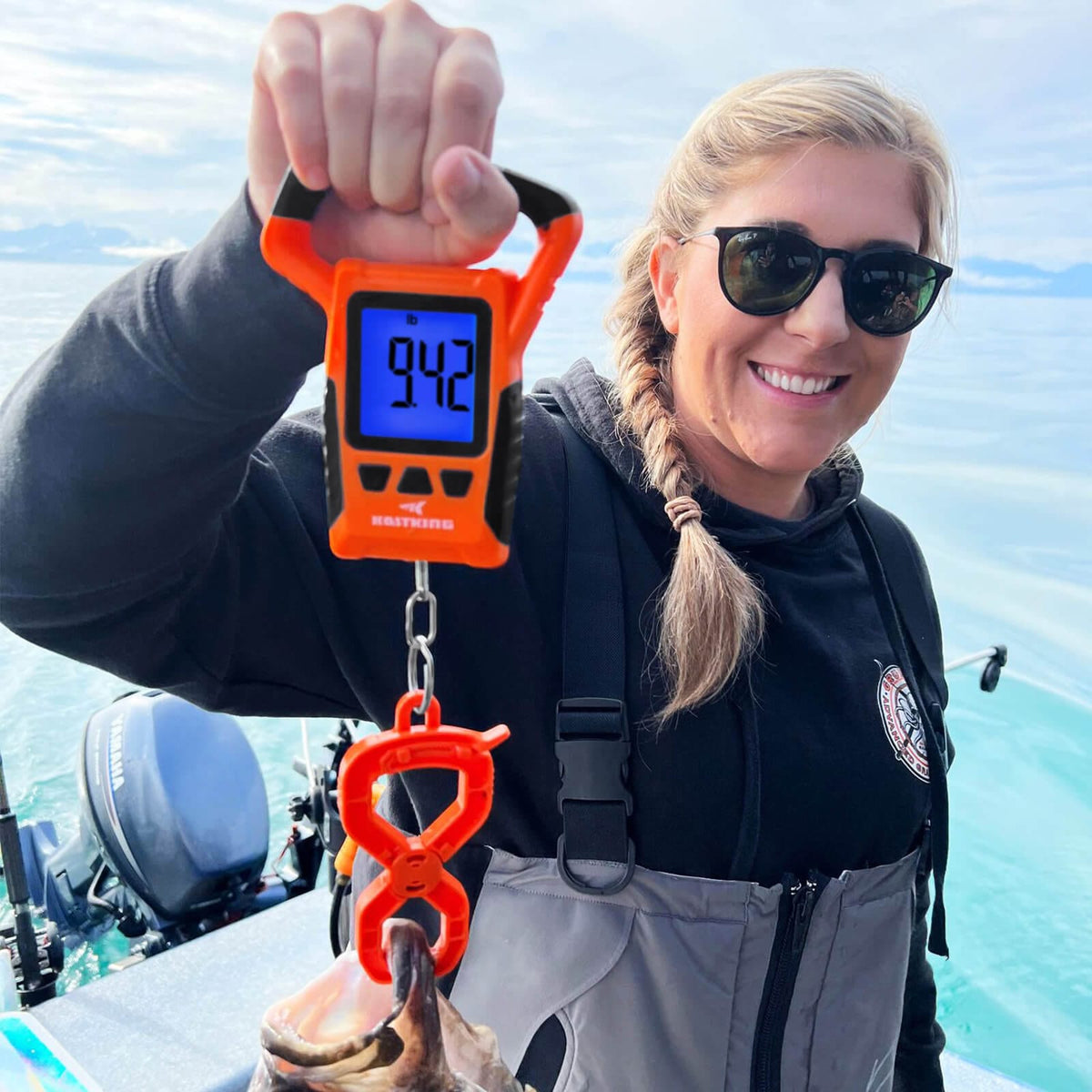 KastKing WideView Floating Waterproof Digital Scale or Lip Grip Combo