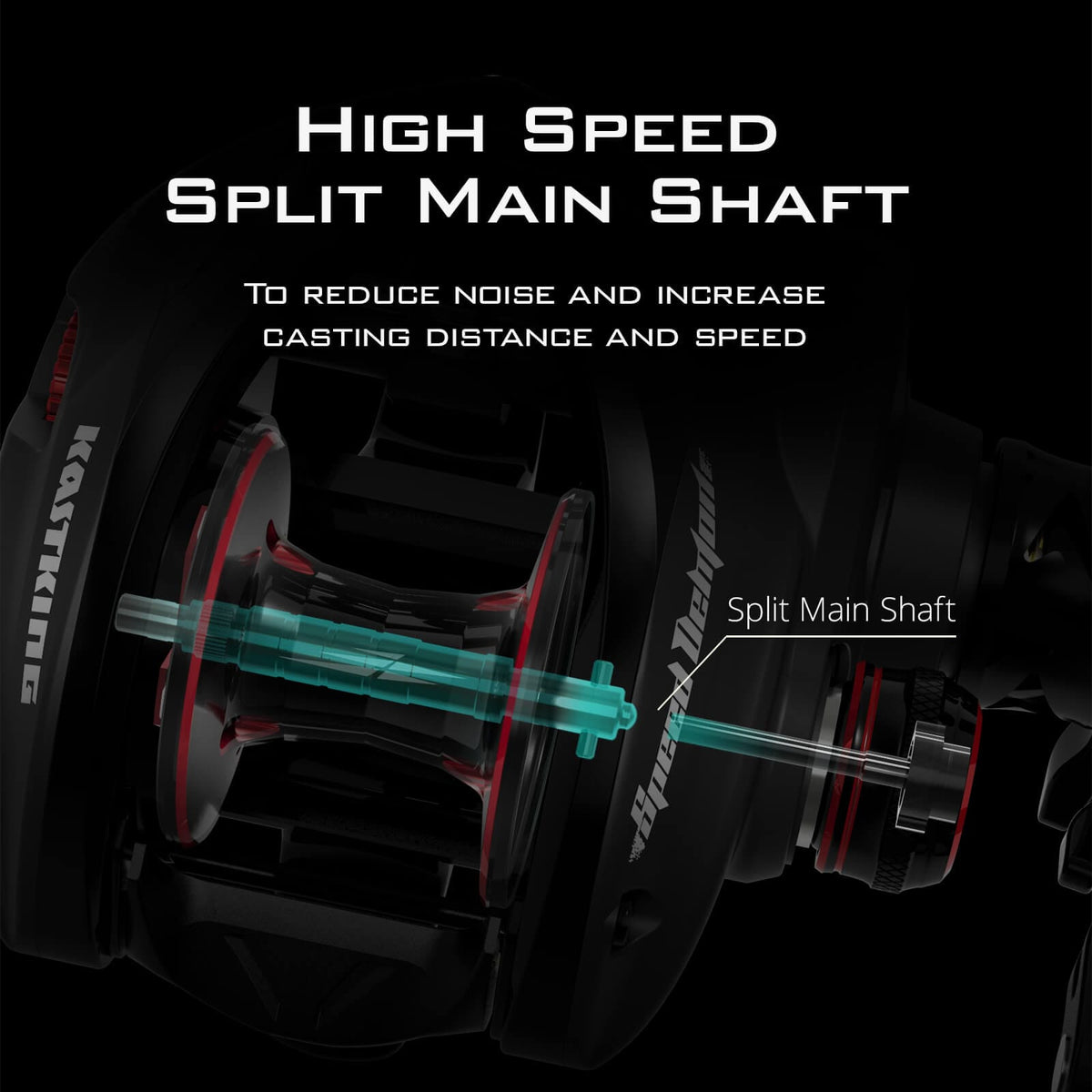 KastKing Speed Demon Elite Baitcasting Reel