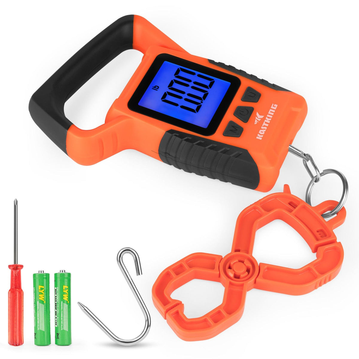 KastKing WideView Floating Waterproof Digital Scale or Lip Grip Combo