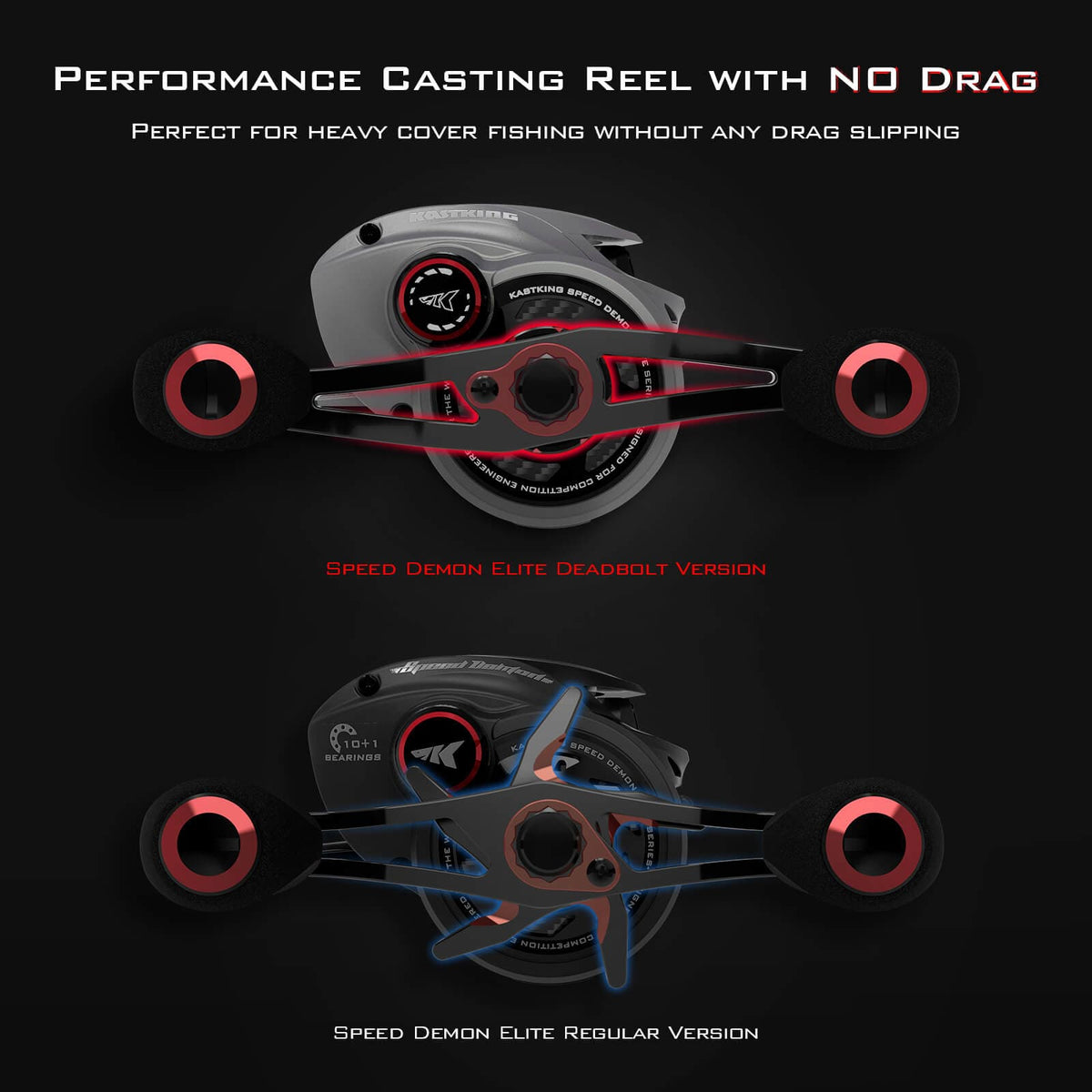 KastKing Speed Demon Elite Deadbolt Baitcasting Reel