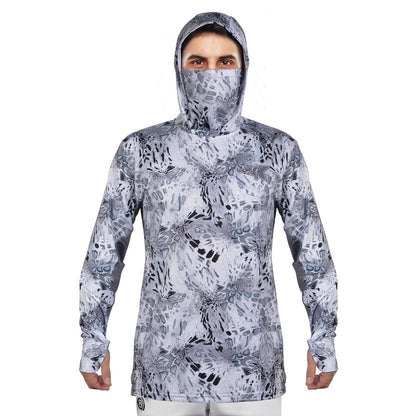 KastKing Men's Long Sleeve Fishing Shirt (With Neck Gaiter)