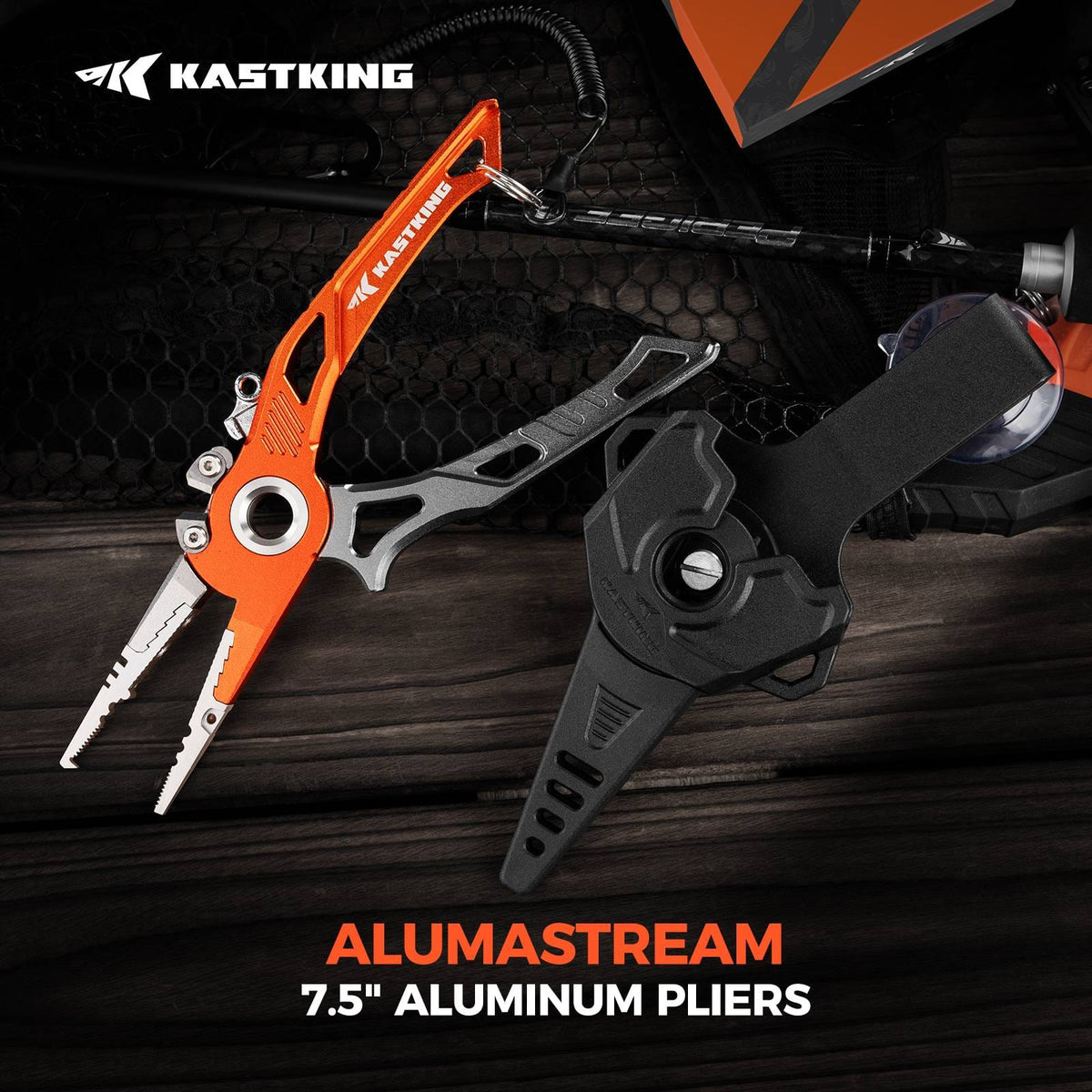 KastKing AlumaStream Aluminum Fishing Pliers or Combo