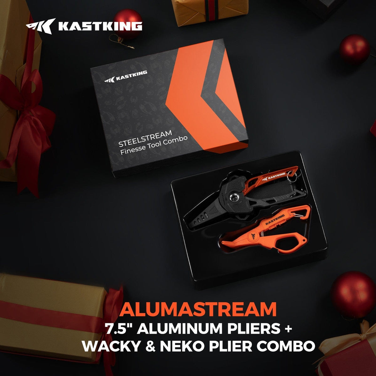 KastKing AlumaStream Aluminum Fishing Pliers or Combo