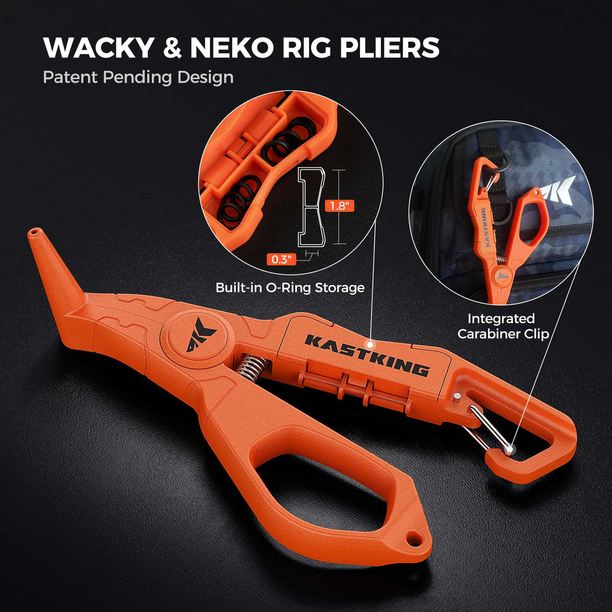 KastKing AlumaStream Aluminum Fishing Pliers or Combo