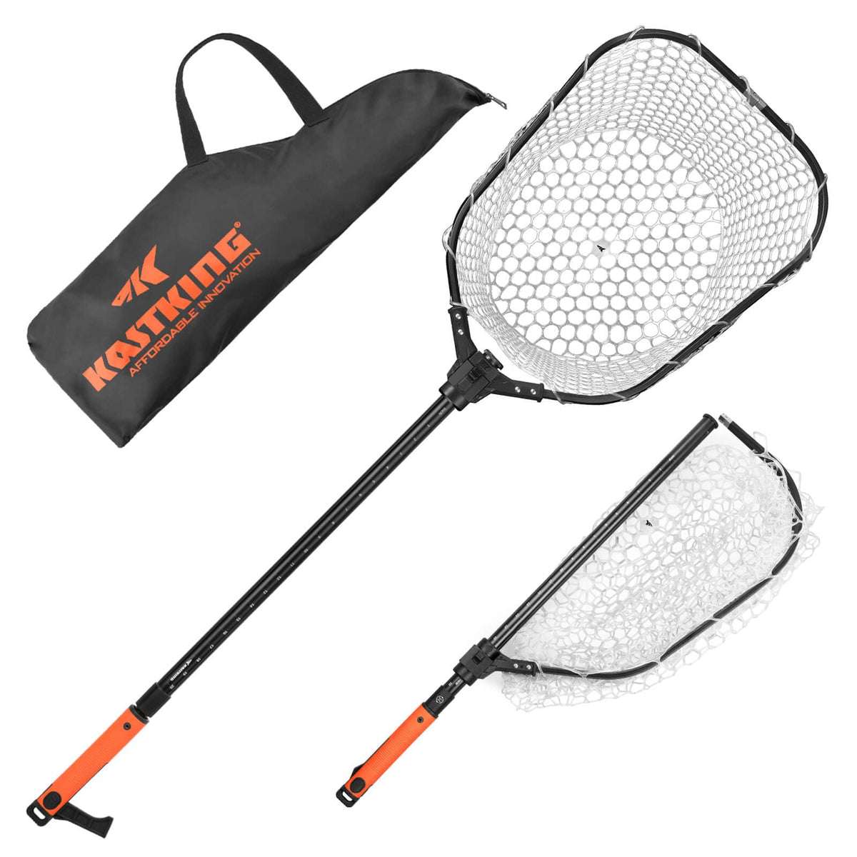 KastKing Brutus Foldable Extendable Fishing Net With Boat Hook