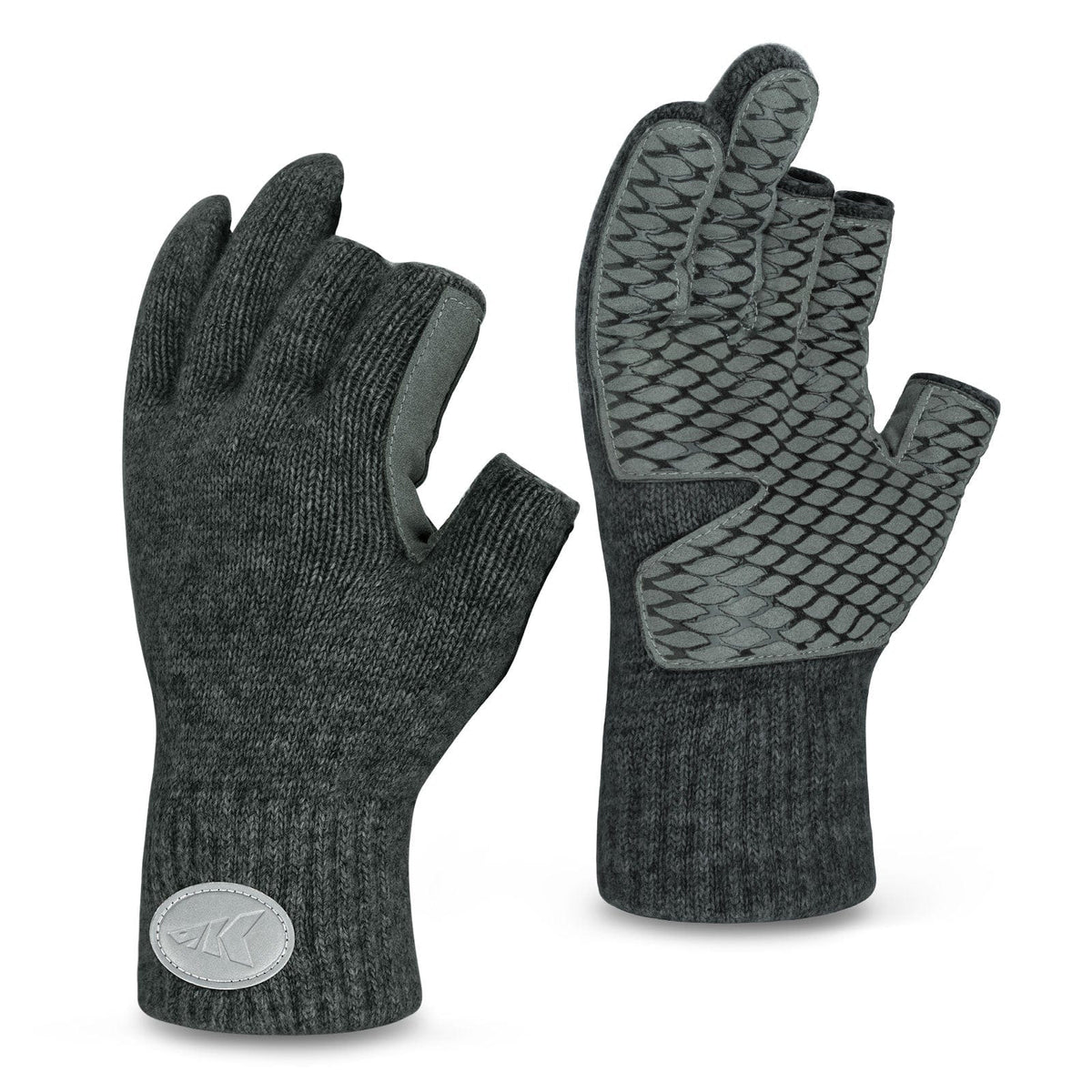 KastKing Bully Wooly Fingerless Wool Fishing Gloves