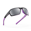 Gloss Black Purple Backspray Frame - Smoke Mirror