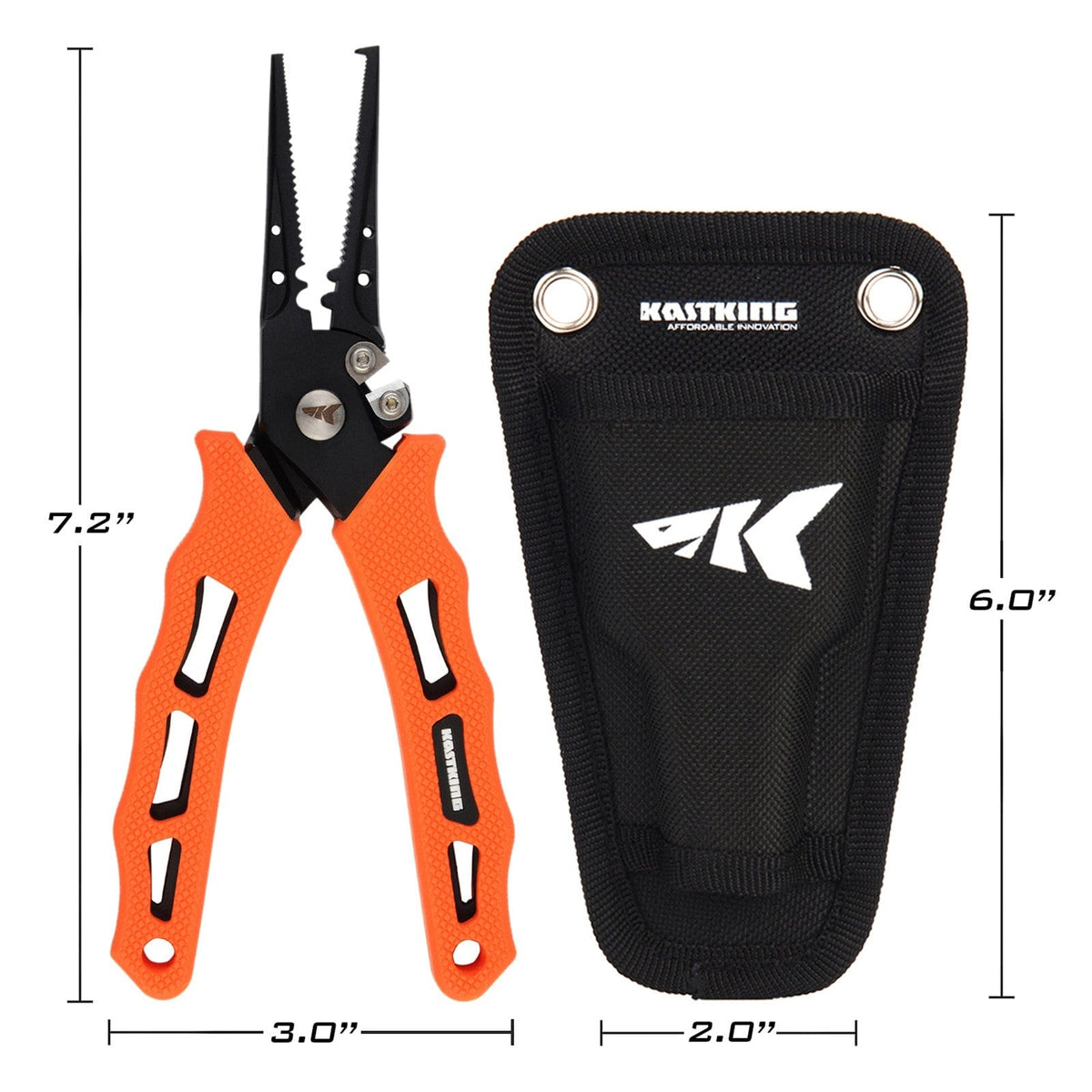 KastKing Cutthroat 7" Stainless Steel Pliers