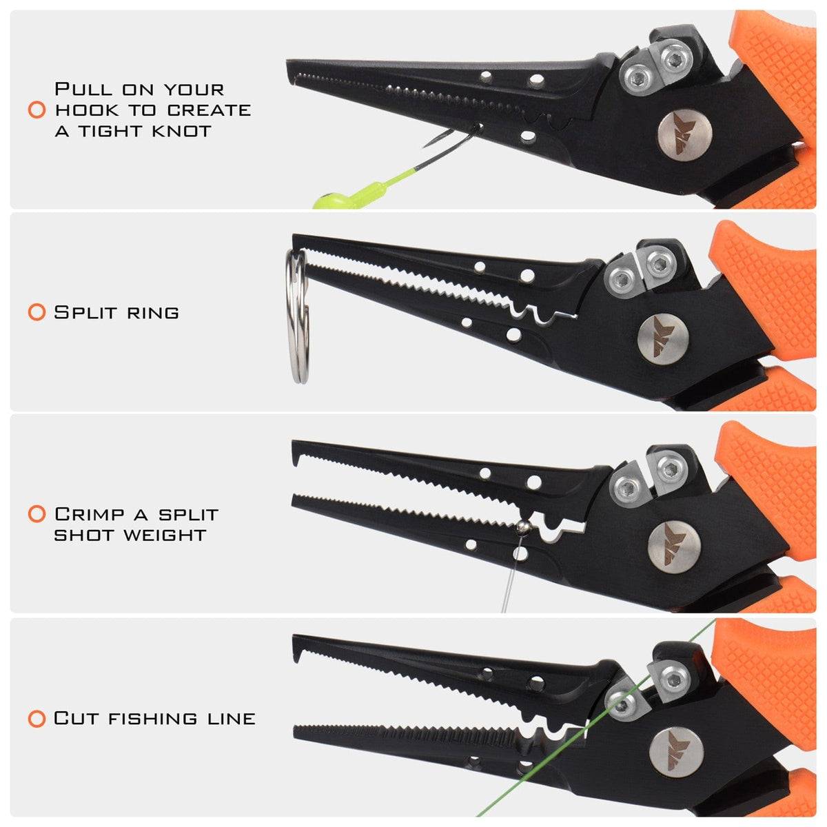 KastKing Cutthroat 7" Stainless Steel Pliers