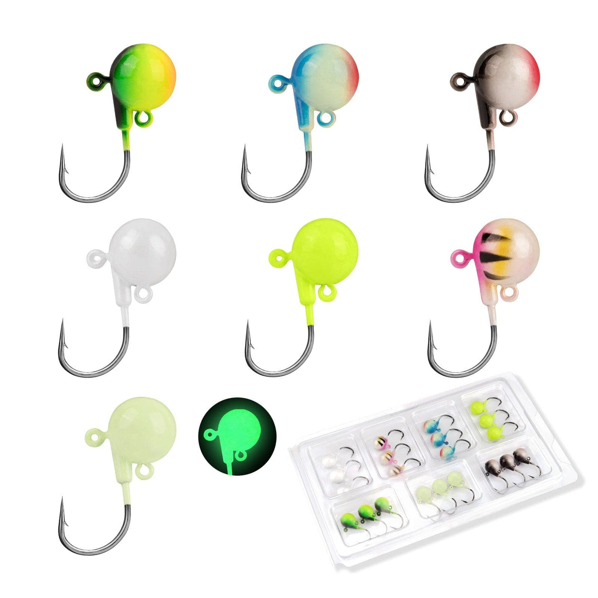 MadBite Dead Drop Jig Heads for Fishing