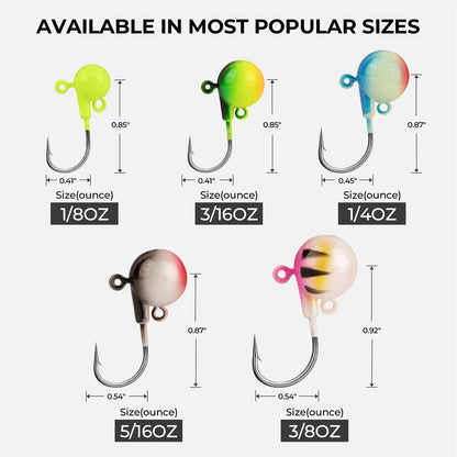 MadBite Dead Drop Jig Heads for Fishing