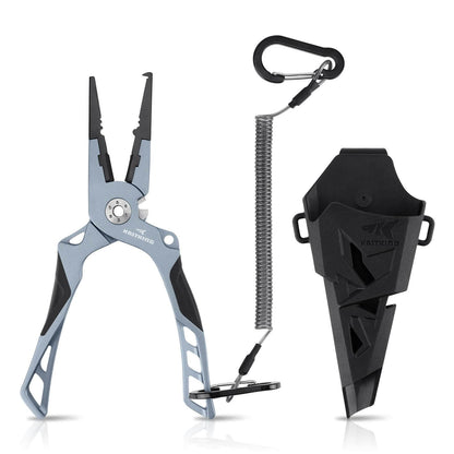KastKing Gila 7.5-inch Fishing Pliers with Scissor Line Cutters