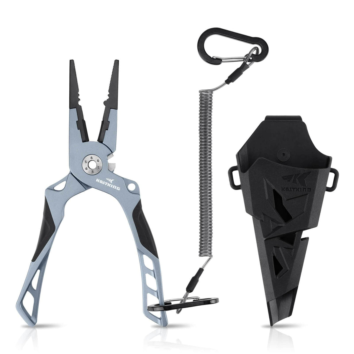KastKing Gila 7.5-inch Fishing Pliers with Scissor Line Cutters
