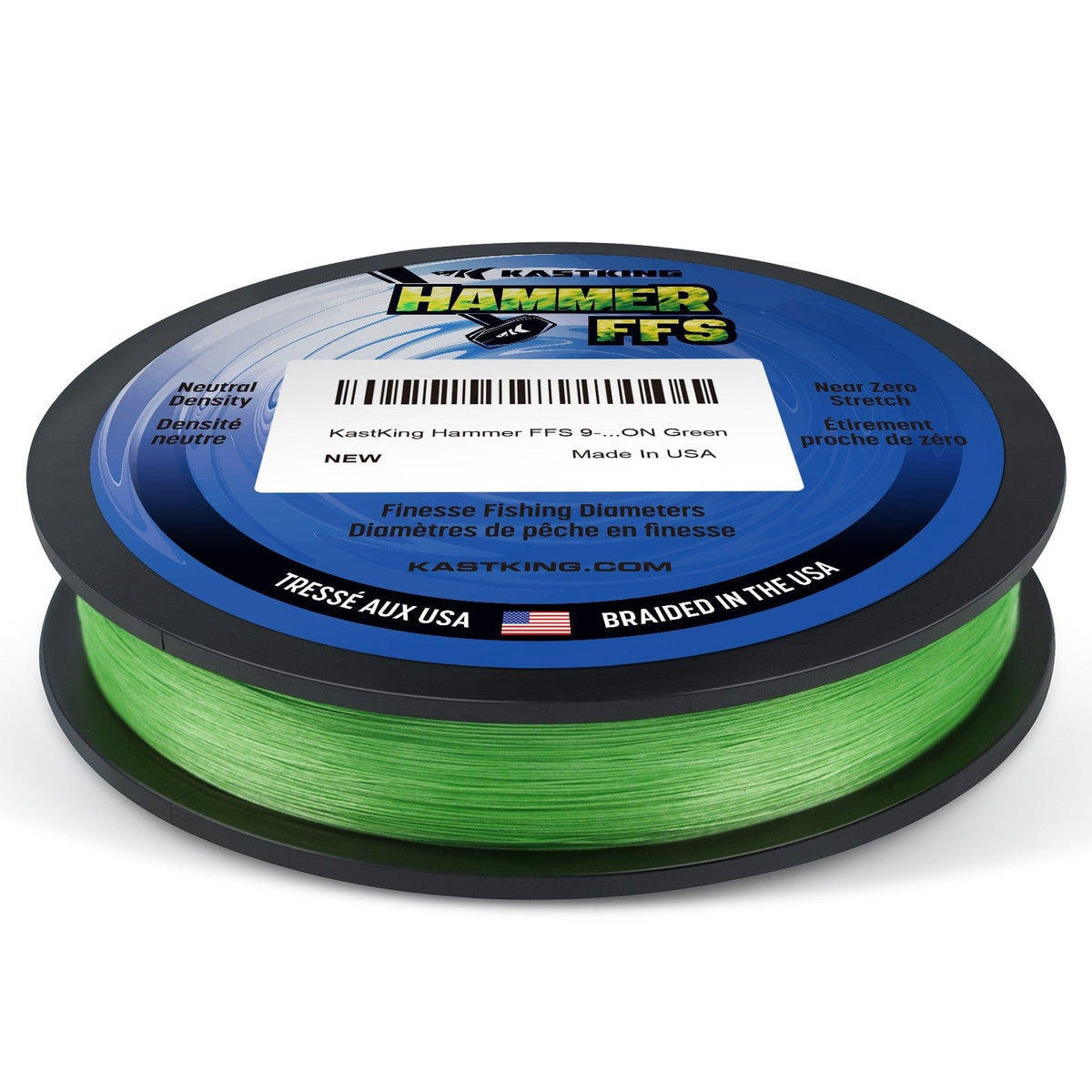 KastKing Hammer FFS Finesse Neutral Density Braided Fishing Line