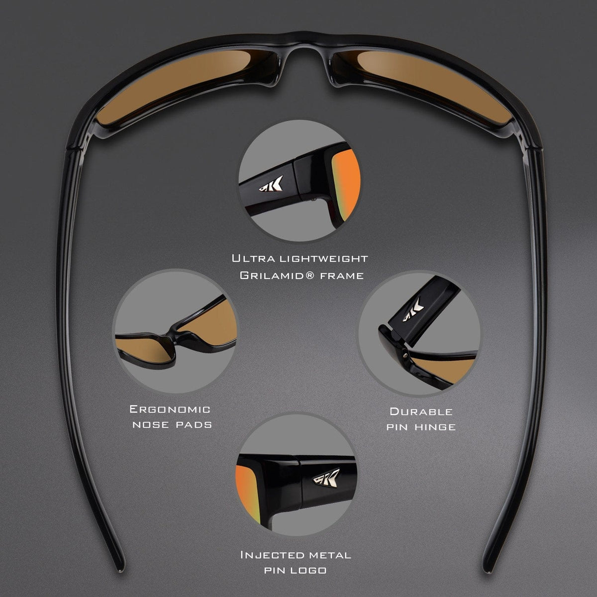 KastKing Skidaway Polarized Sport Sunglasses for Men and Women