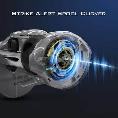 KastKing Kapstan Elite 300 Powerful Handle Baitcasting Reel