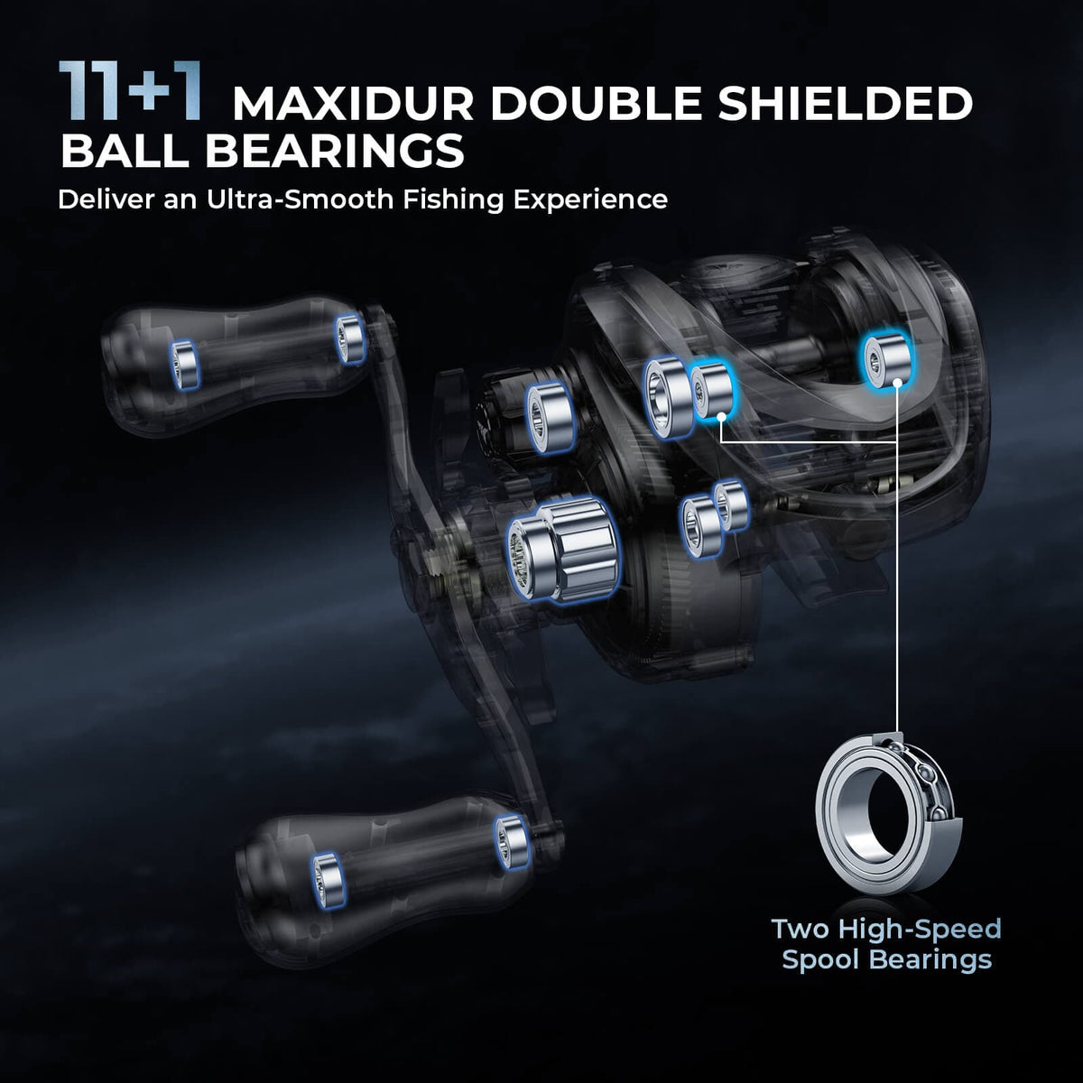 KastKing Al-Ti Elite Baitcasting Reel