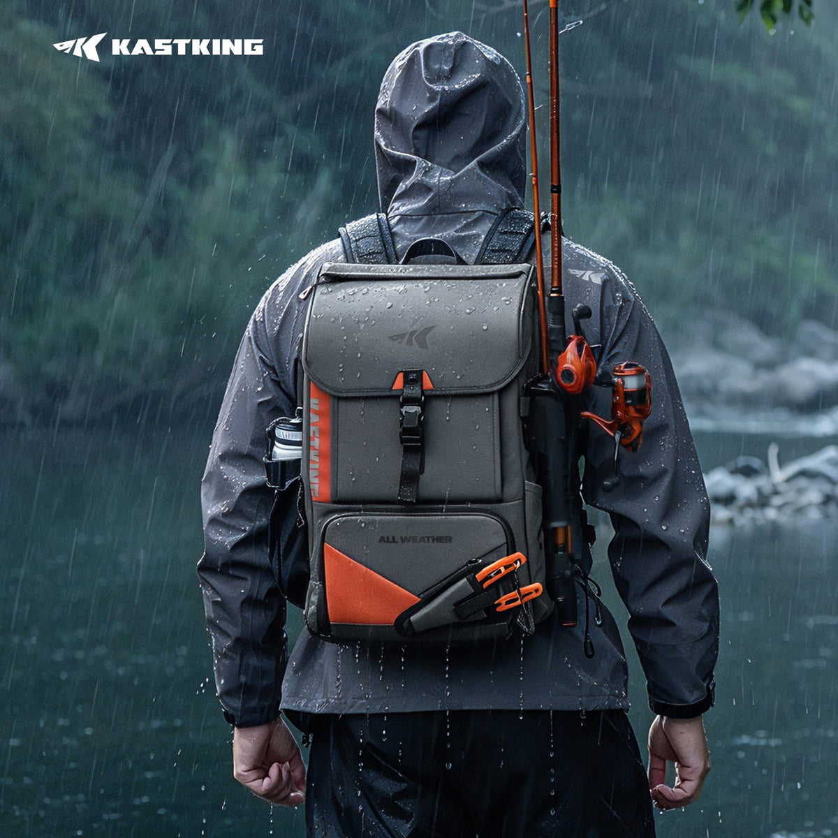 KastKing All Weather Fishing Tackle Backpack