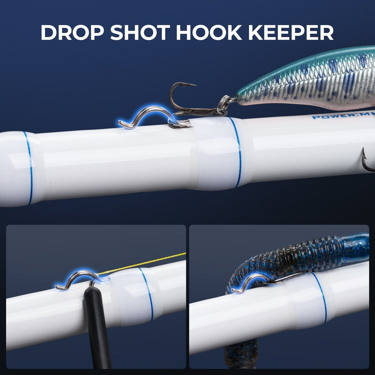 KastKing Centron Lite Travel Spinning Fishing Rod and Reel Combo