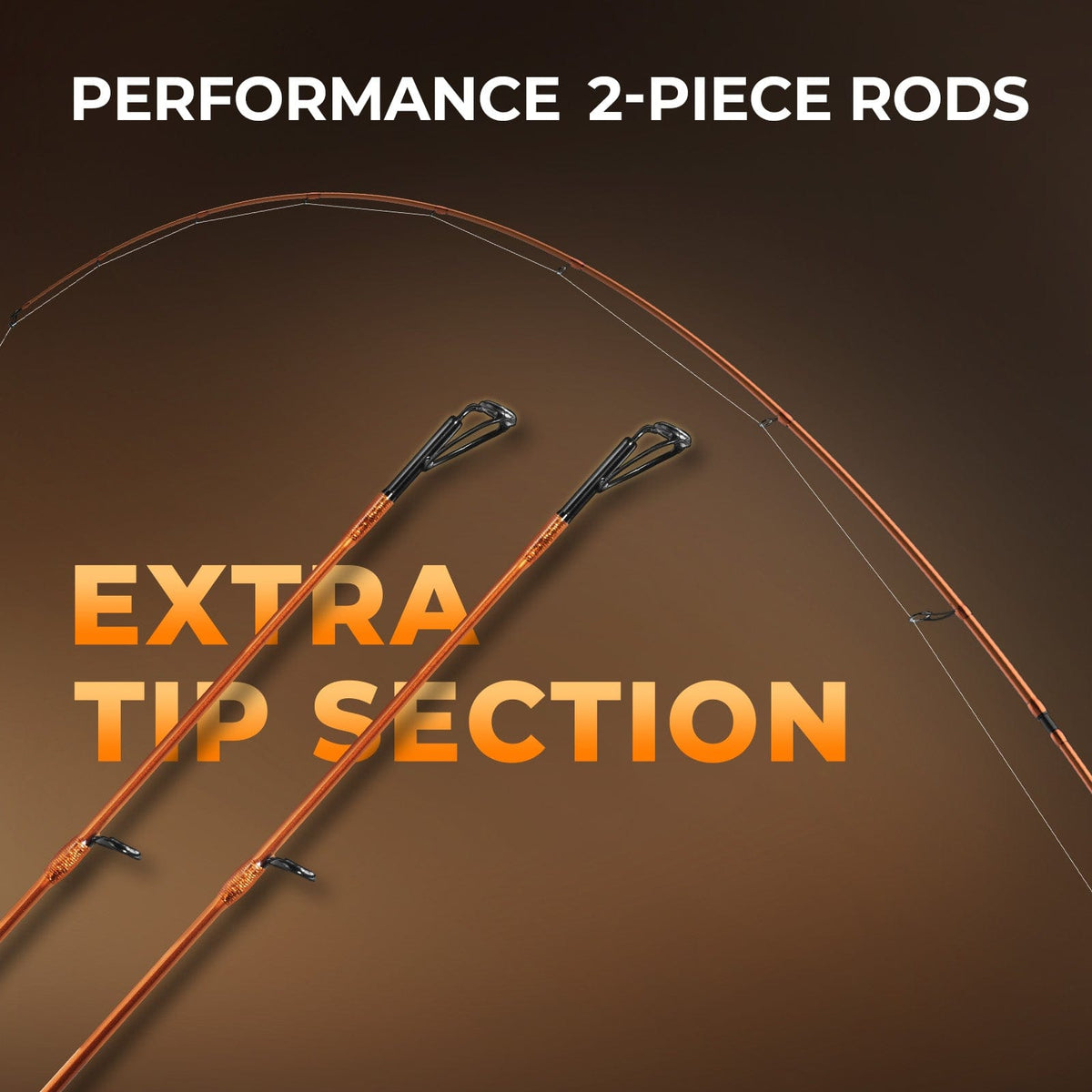 KastKing Lethal Blaze Twin-Tip Spinning Fishing Rod and Reel Combo