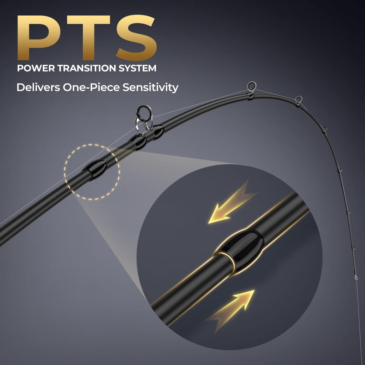 KastKing Lethal Phantom Twin-Tip Baitcaster Rod and Reel Combo