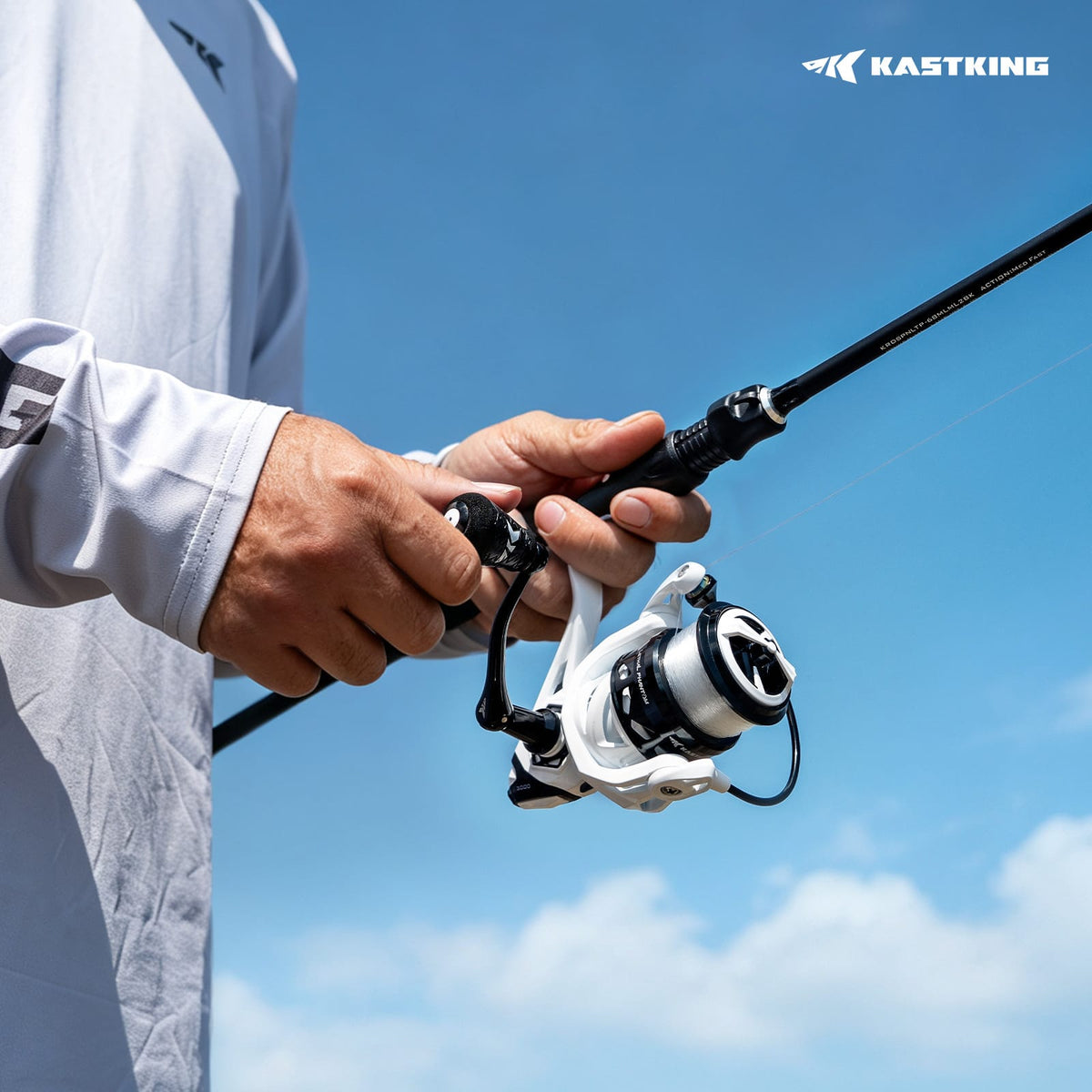 KastKing Lethal Phantom Twin-Tip Spinning Rod and Reel Combo