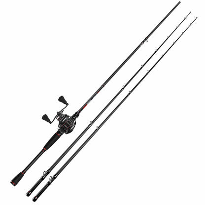 KastKing MaxSteel Twin-Tip Baitcaster Rod and Reel Combo
