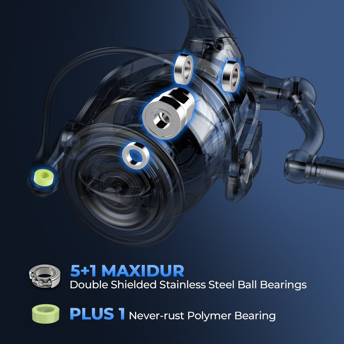 KastKing ReKon Saltwater Spinning Fishing Rod and Reel Combo