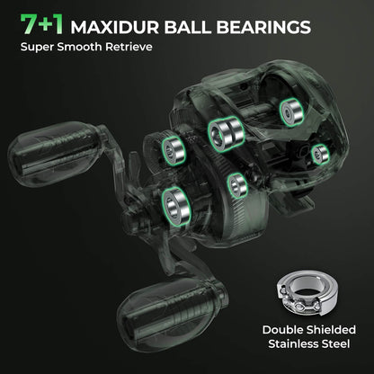 KastKing Spartacus II Twin-Tip Baitcaster Rod and Reel Combo