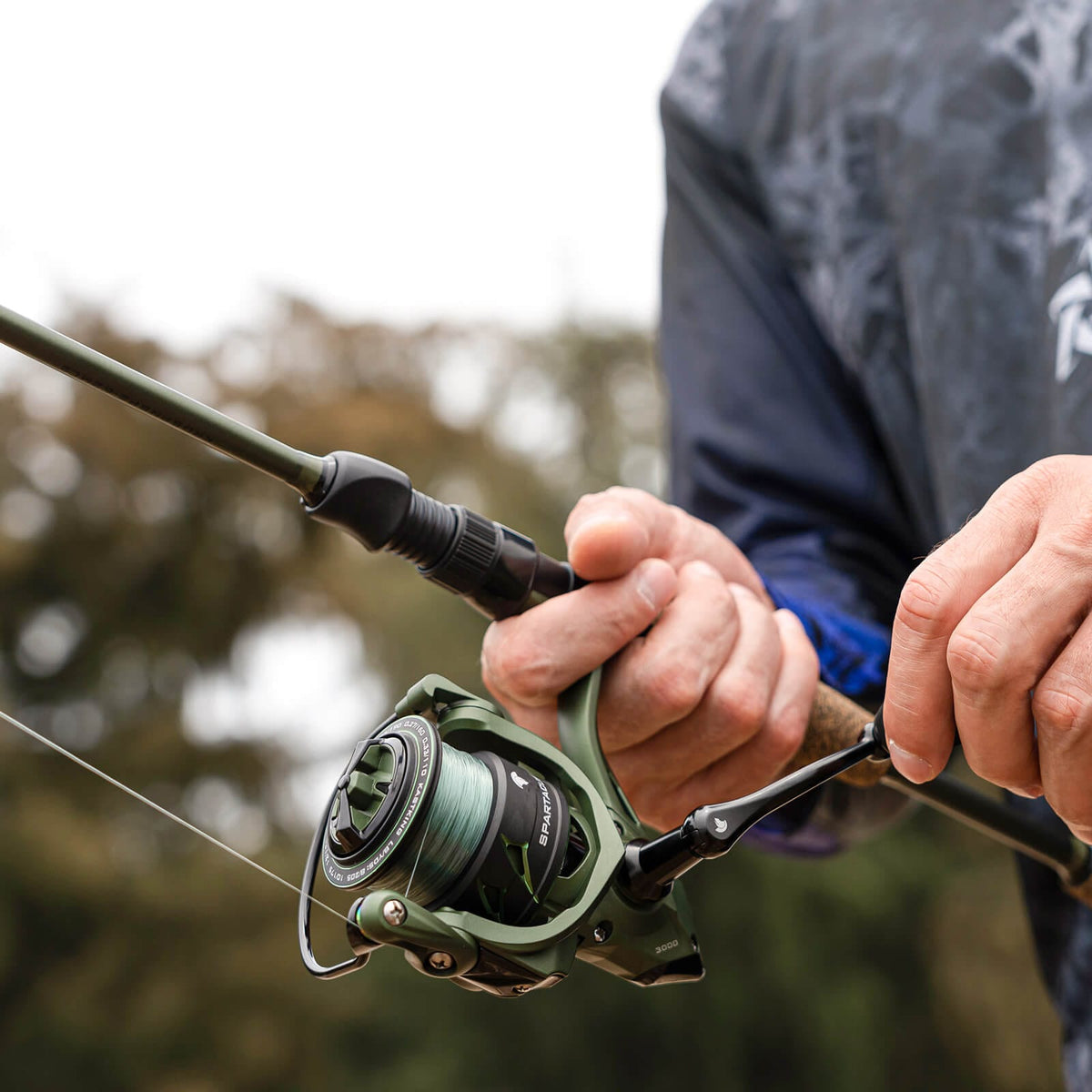 KastKing Spartacus II Twin-Tip Spinning Fishing Rod and Reel Combo