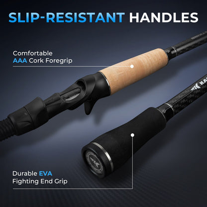 KastKing Spartacus Passage Travel Twin-Tip Spinning Rods