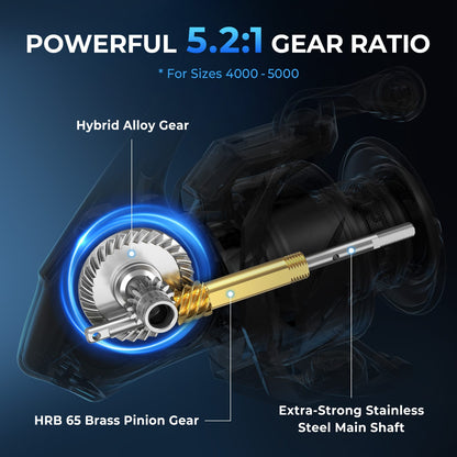 KastKing Verus Spinning Fishing Reel