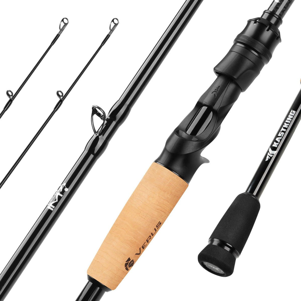 KastKing Verus Technique Twin-Tip Bass Fishing Rods