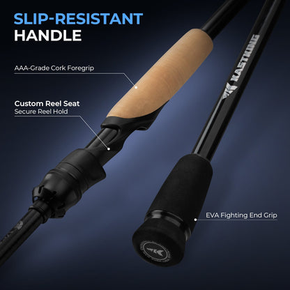 KastKing Verus Technique Twin-Tip Bass Fishing Rods