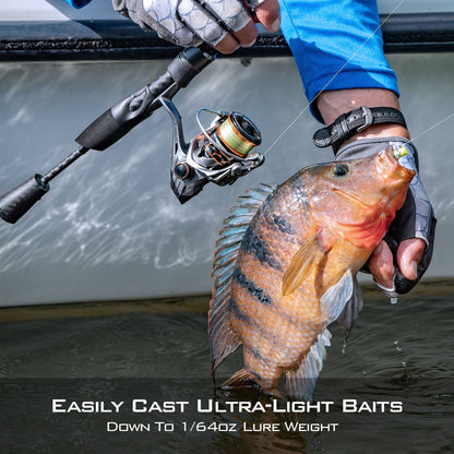 KastKing Kestrel SFS Spinning Fishing Rod and Reel Combo