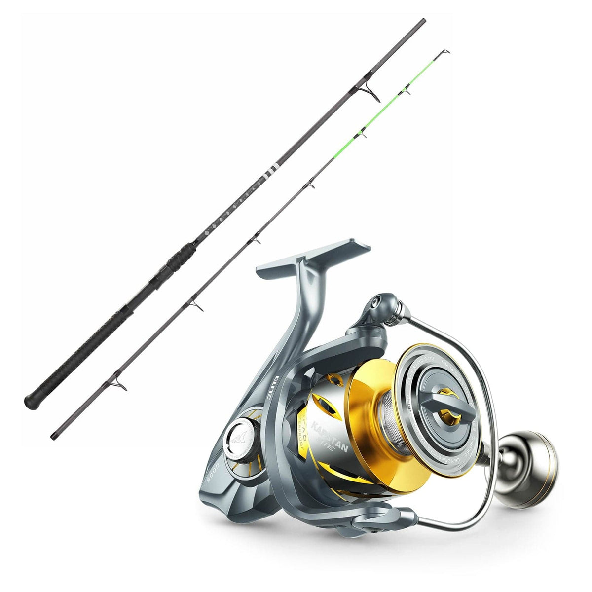 KastKing Kapstan Elite & Kong Saltwater Spinning Reel Combo