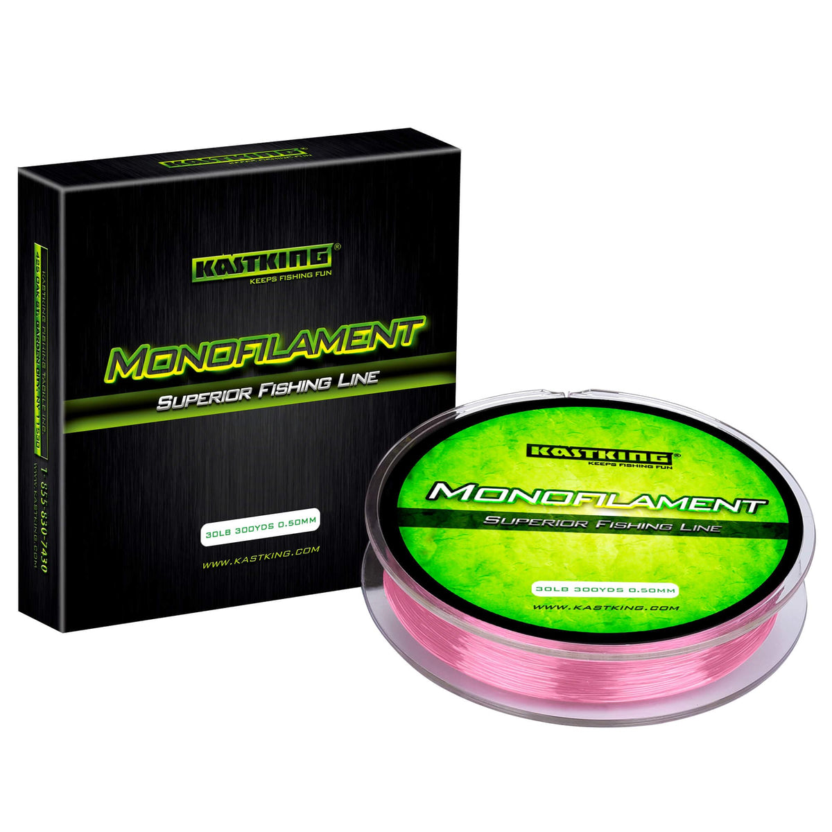 KastKing World's Premium Monofilament Fishing Line 300 yards