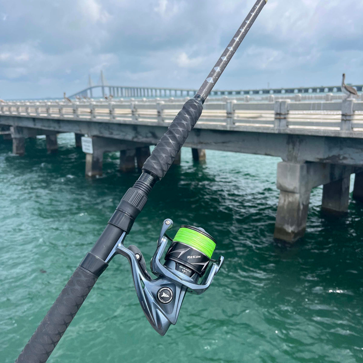 KastKing Big Game Spinning Fishing Rod and Reel Combo