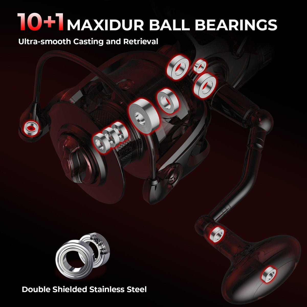 KastKing Sharky Baitfeeder III Spinning Reel